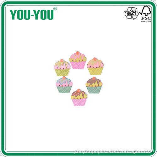 Cake Style Memo, Sticky Notes, Self-Adhesive